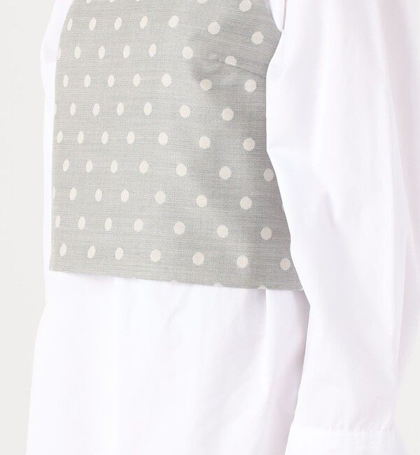 TOMORROWLAND collection「サキソニードットジャカード スクエアキャミソールトップ」|ベスト・ジレ|