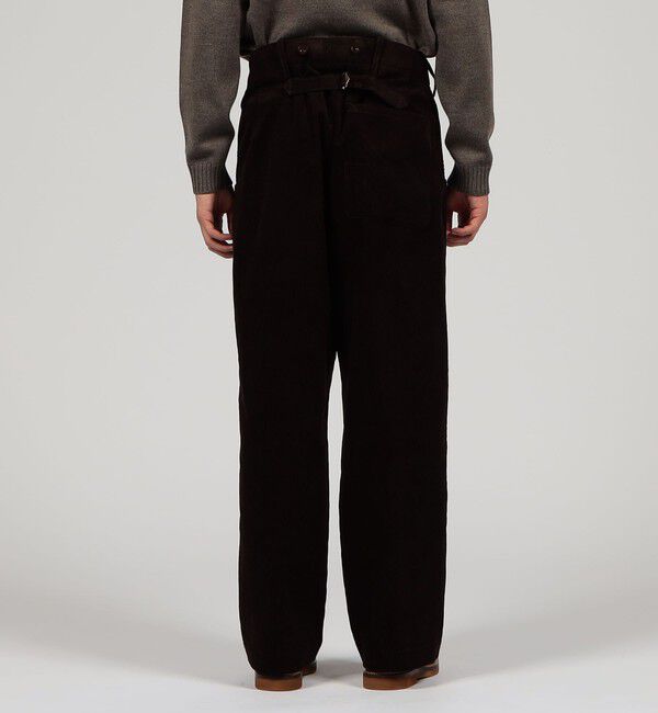 TOMORROWLAND BUYING WEAR「Tangent JOHAN SWEDISH CINCH BACK コーデュロイ トラウザーズ」|スラックス|