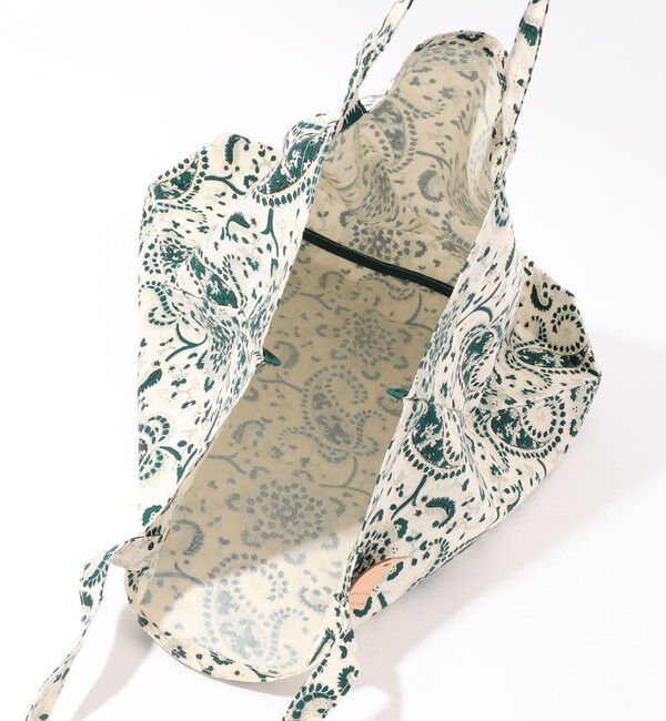 SOULEIADO「SOULEIAO コットンオックス ポケッタブルトートバッグ」|エコバッグ|