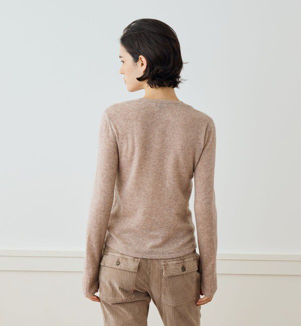 JAMES PERSE「ソフトフェザーウェイト ディープVネックプルオーバー WOKC3065」|ニット・セーター|