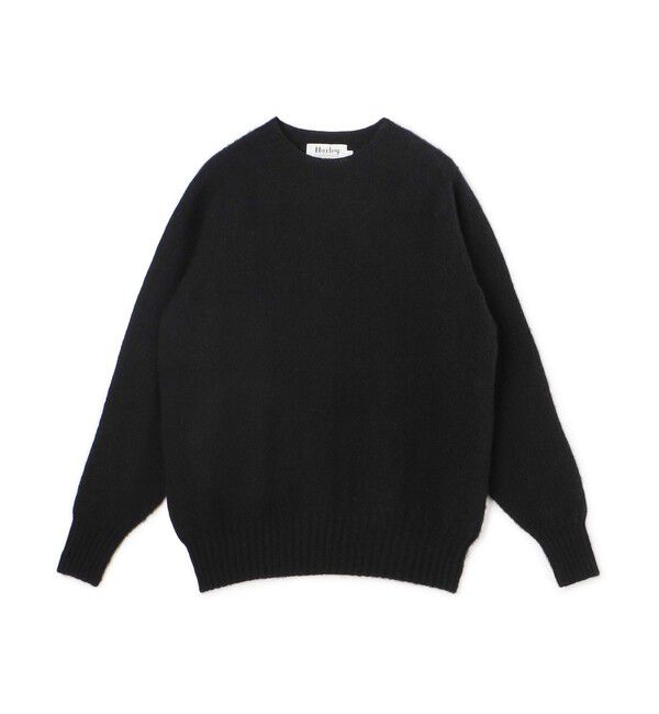 TOMORROWLAND BUYING WEAR「【別注】Harley ウール クルーネックプルオーバー」|ニット・セーター|19 ブラック