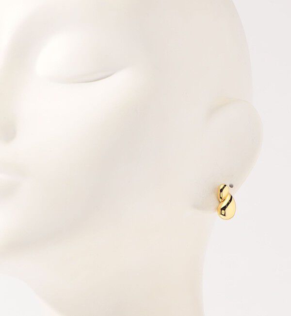 TOMORROWLAND GOODS「【別注】PHILIPPE AUDIBERT MARA ゴールドピアス」|ピアス|