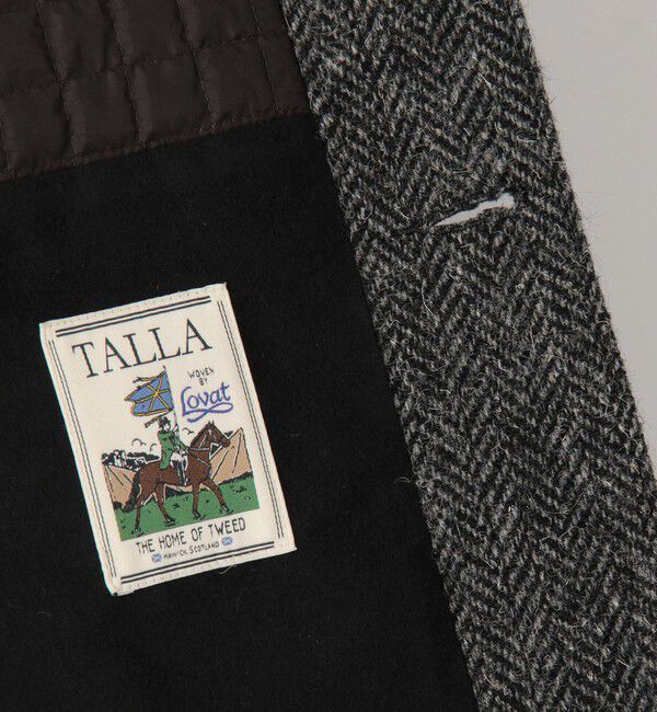 GALERIE VIE「ヘリンボーンツイード カバーオールジャケット」|その他|