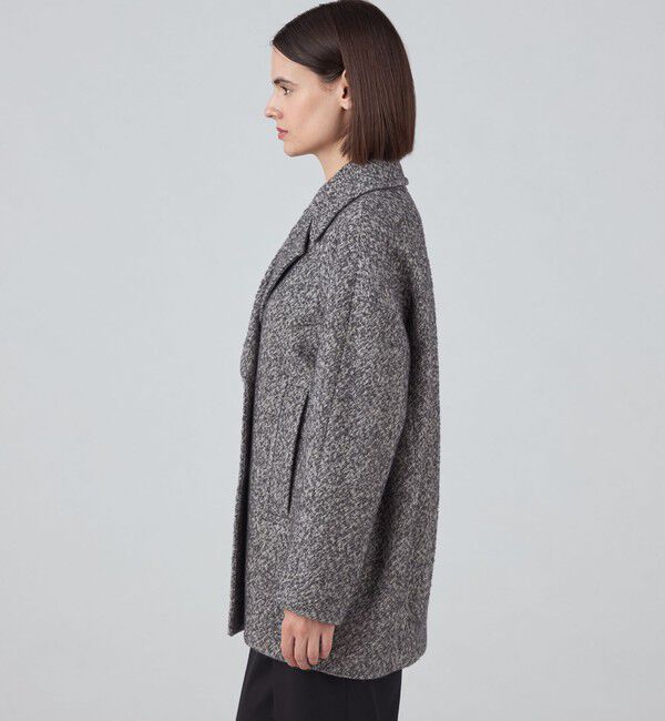 TOMORROWLAND collection「ファンシーダイヤゴナル ショートコート」|その他|