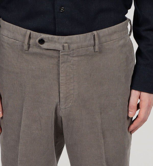 TOMORROWLAND MENS「ストレッチコーデュロイ スリムストレートパンツ」|チノ|