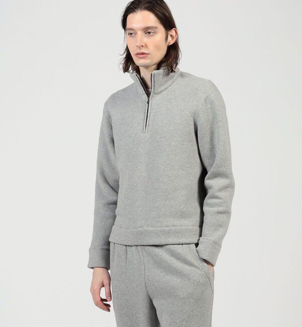 JAMES PERSE「コージースエット ハーフジッププルオーバー MVNS3741」|スウェット・ジャージ|