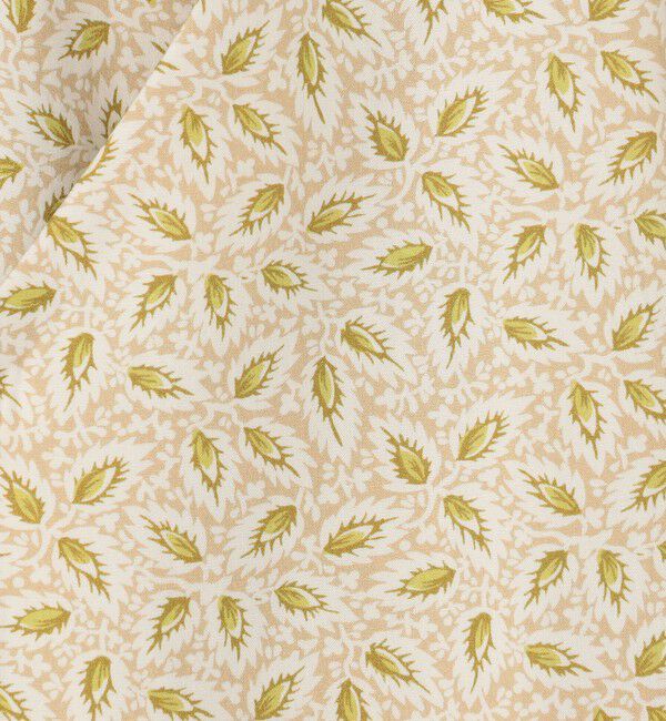 SOULEIADO「セルロースリネンプリント カシュクールブラウス」|シャツ・ブラウス|