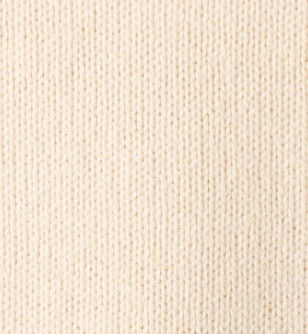 GALERIE VIE「コットンカシミヤ オーバルネックプルオーバー」|ニット・セーター|