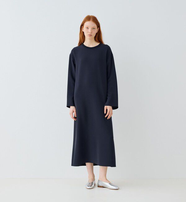 GALERIE VIE「ダブルクロス クルーネックワンピース」|ワンピース|