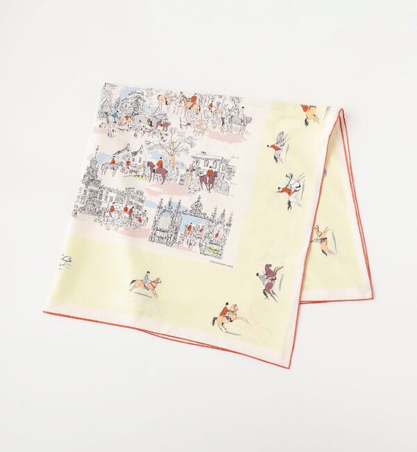 TOMORROWLAND GOODS「TOMORROWLAND TOWN スカーフ」|バンダナ・スカーフ|52 ライトグリーン系