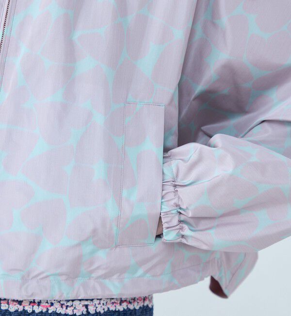 TOMORROWLAND collection「ハートプリント フーデットブルゾン」|ブルゾン・スタジャン|