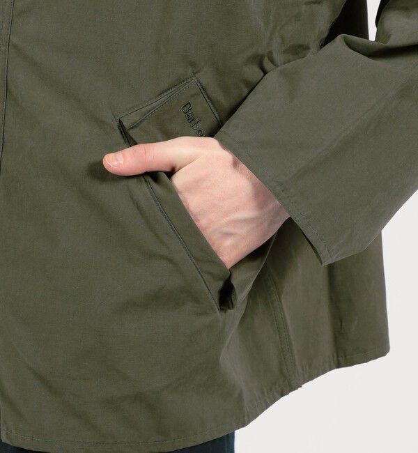 TOMORROWLAND BUYING WEAR「Barbour TRANSPORT コットンポリエステル ブルゾン」|ブルゾン・スタジャン|