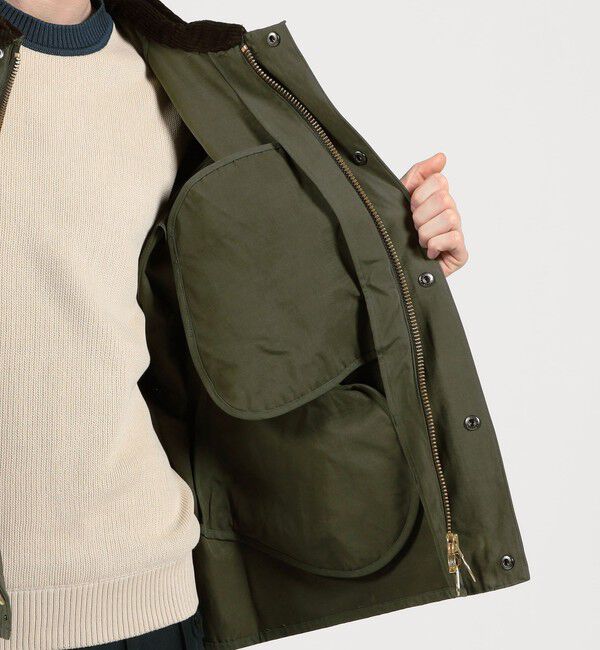 TOMORROWLAND BUYING WEAR「Barbour TRANSPORT コットンポリエステル ブルゾン」|ブルゾン・スタジャン|