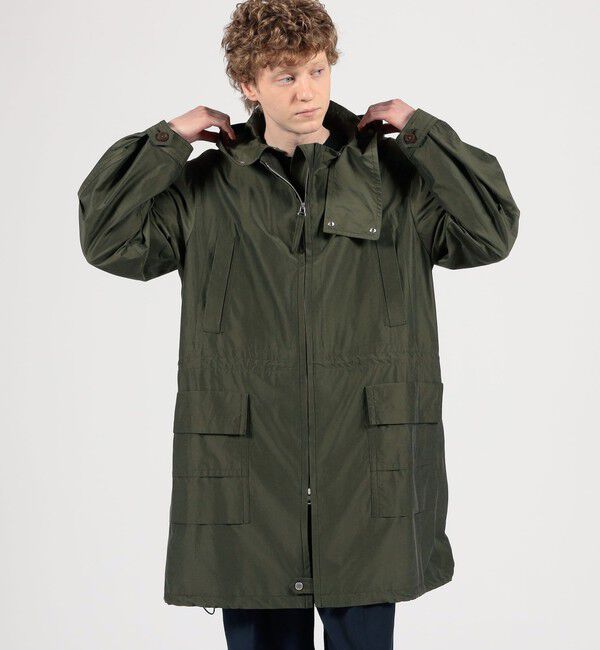 TOMORROWLAND MENS「シルクコットンタフタ フーデッドコート」|その他|