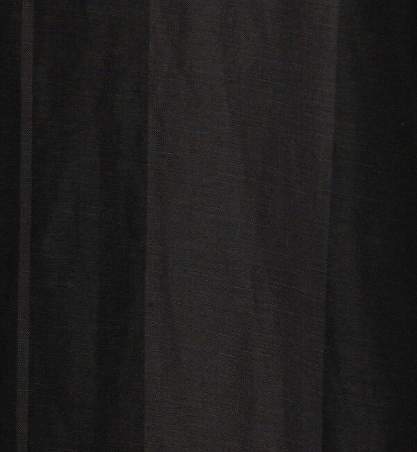 GALERIE VIE「リネンキュプラシルクコンパクト クルーネックワンピース」|ワンピース|