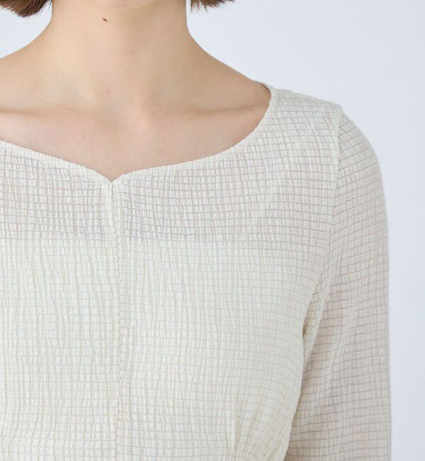 Ballsey「モザイクジャージー ウエストギャザープルオーバー」|Tシャツ・カットソー|