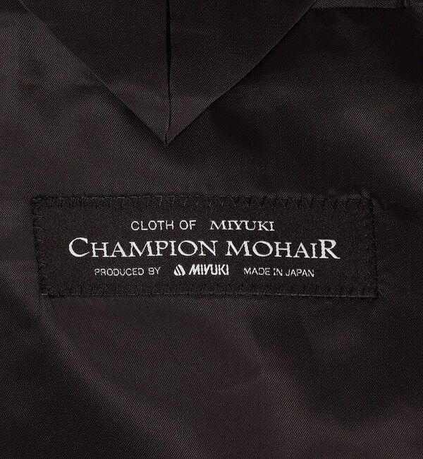 TOMORROWLAND MENS「ウールモヘヤ シングルブレステッド 3Ｂジャケット」|テーラードジャケット|