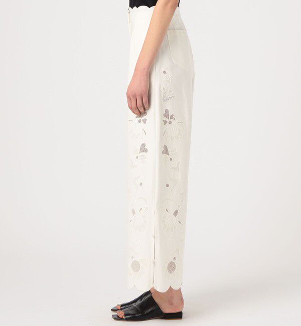 DES PRES「カットワークエンブロイダリー ワイドパンツ」|その他|