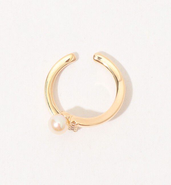 TOMORROWLAND GOODS「【別注】Hirotaka Diamond Pearl 片耳イヤーカフ」|イヤーカフ|