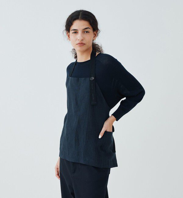 GALERIE VIE「マリンカナパ エプロンベスト」|ベスト・ジレ|