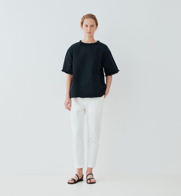 GALERIE VIE「ヴィンテージアイランドデニム プルオーバーシャツ」|シャツ・ブラウス|