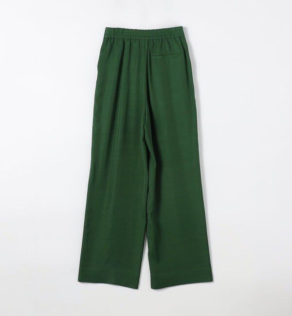 CABaN「レーヨンシルクツイル 2タックパンツ」|チノ|