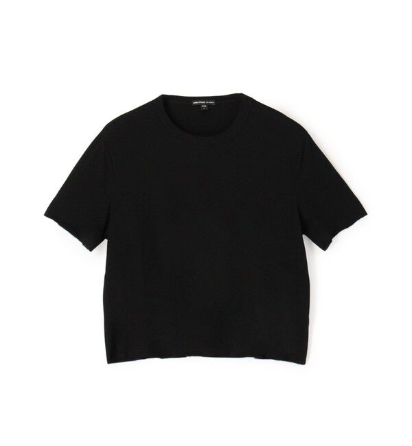 JAMES PERSE「コットンリネンシルク Tシャツ WNMJ3124」|Tシャツ・カットソー|19 ブラック