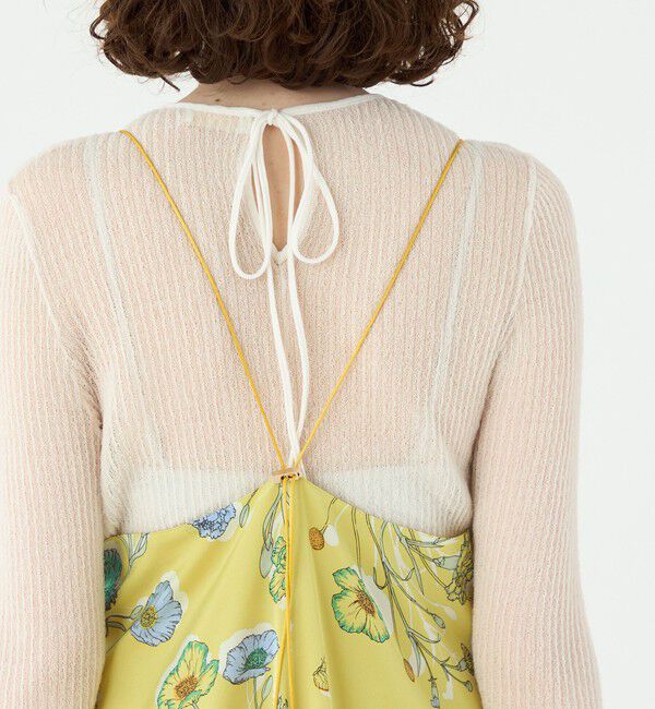 Ballsey「【別注】manipuri for Ballsey Collage Bloom キャミソールワンピース」|ワンピース|