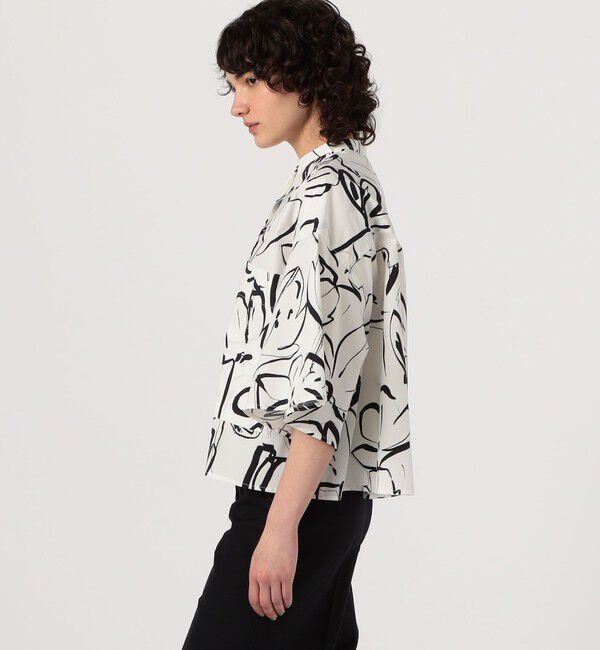 TOMORROWLAND GOODS「WRITEWELL big pocket ハーフスリーブシャツ」|シャツ・ブラウス|