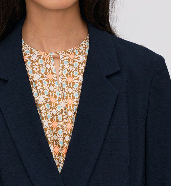 BACCA「シアサッカー ダブルジャケット」|テーラードジャケット|