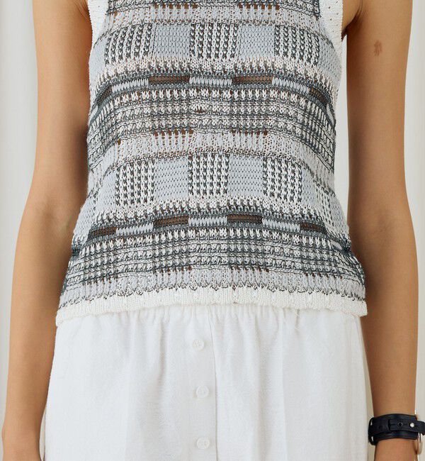 DES PRES「レーヨンタックステッチ タンクトップ」|タンクトップ|