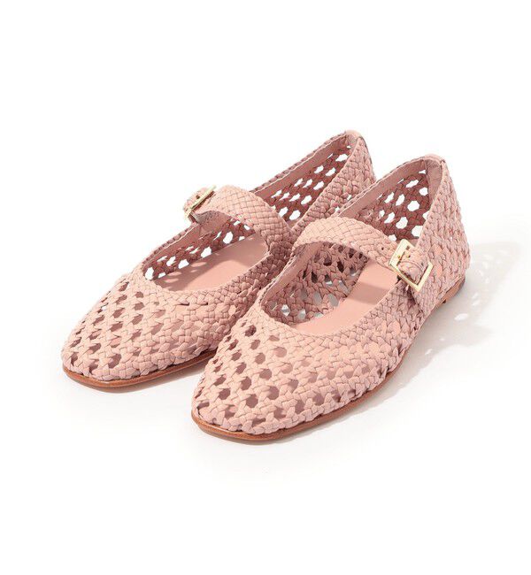 TOMORROWLAND GOODS「MELVIN&HAMILTON BEXLEY フラットシューズ」|ローファー|31 ライトピンク