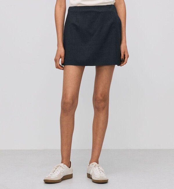 BACCA「ウールトロピカル ミニスカートショーツ」|スカート|