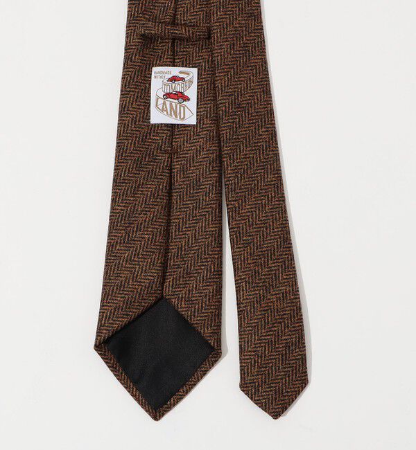 TOMORROWLAND GOODS「TOMORROWLAND MADE IN ITALY ウールヘリンボーン柄 ネクタイ」|ネクタイ・蝶ネクタイ|