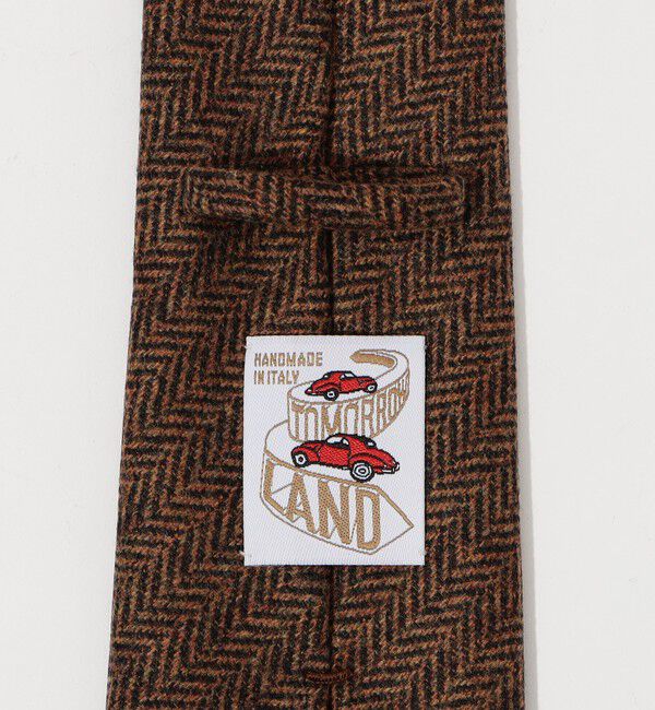 TOMORROWLAND GOODS「TOMORROWLAND MADE IN ITALY ウールヘリンボーン柄 ネクタイ」|ネクタイ・蝶ネクタイ|