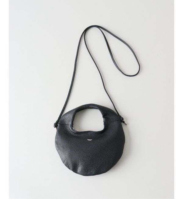  「【blancle/ ブランクレ】S.LEATHER ROUND MINI 2WAY BAG」|ショルダー・メッセンジャー|