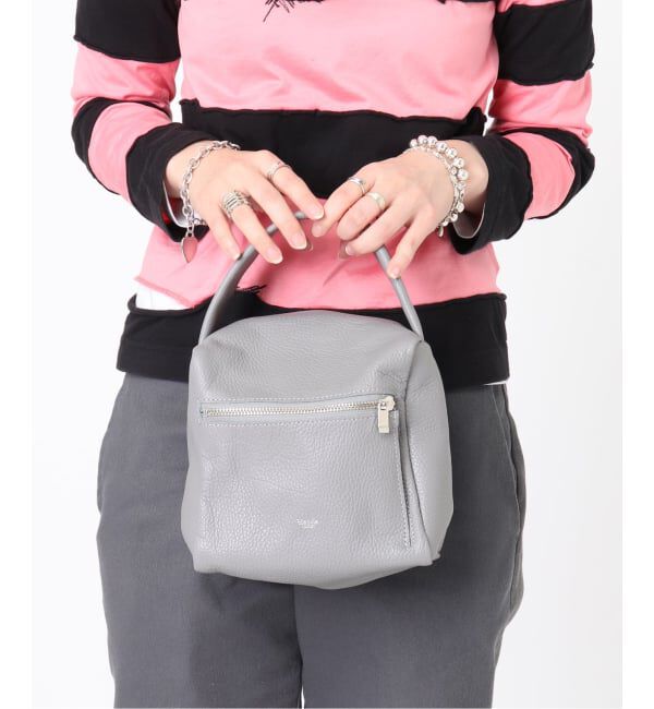  「【blancle/ ブランクレ】別注 S.LETHER Dice handle」|ハンドバッグ|