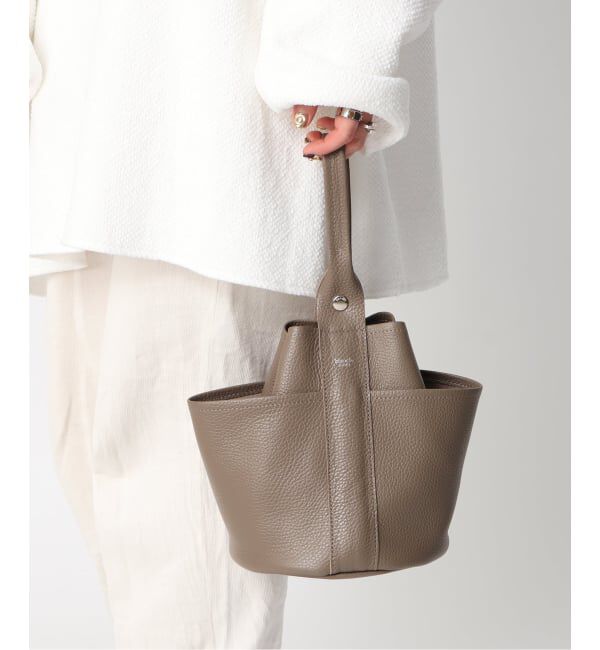  「【blancle/ ブランクレ】S.LETHER Onehandle tube bag」|ハンドバッグ|
