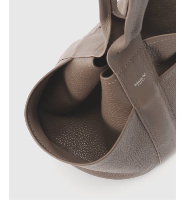  「【blancle/ ブランクレ】S.LETHER Onehandle tube bag」|ハンドバッグ|