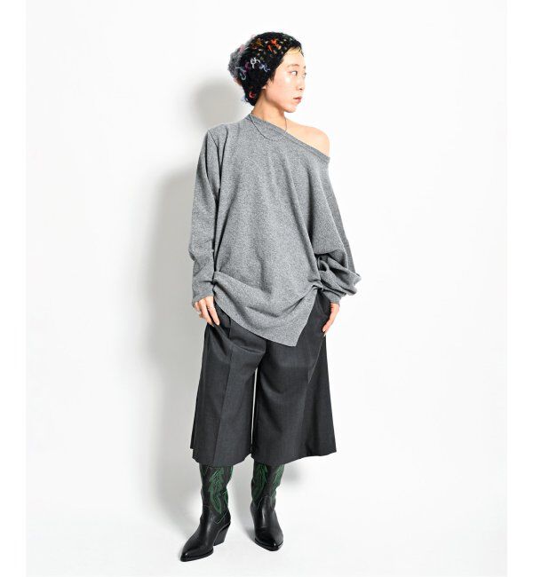  「《追加》OFF-SHOULDER STRETCH SWEATER 4」|ニット・セーター|