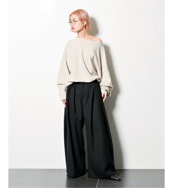  「《追加》OFF-SHOULDER STRETCH SWEATER 4」|ニット・セーター|