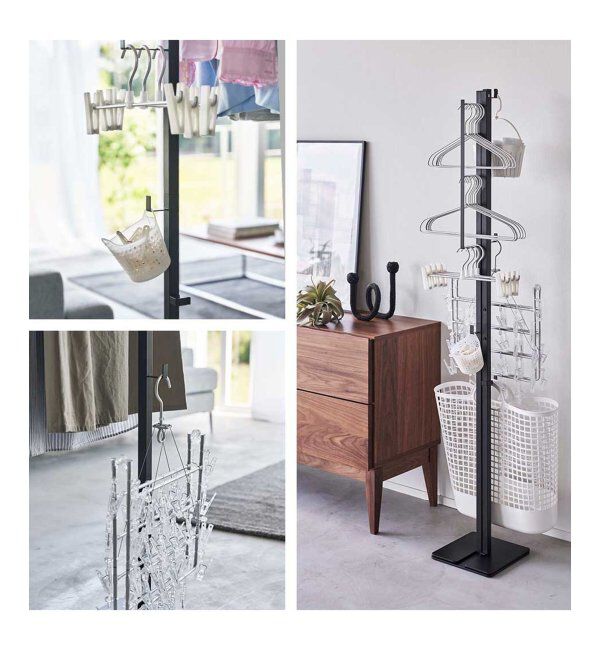 journal standard Furniture「《WEB限定予約》【tower/タワー】折り畳み室内物干し」|トイレタリー・ランドリーグッズ|