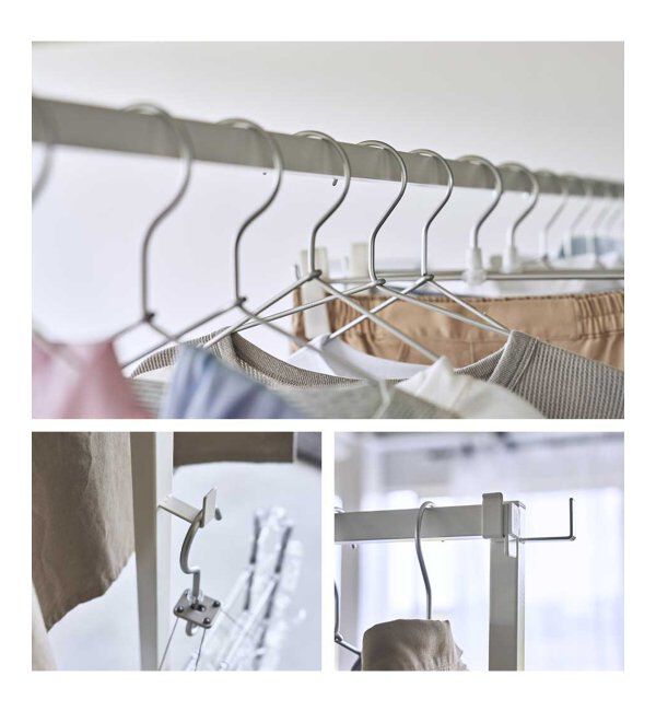 journal standard Furniture「《WEB限定予約》【tower/タワー】折り畳み室内物干し」|トイレタリー・ランドリーグッズ|