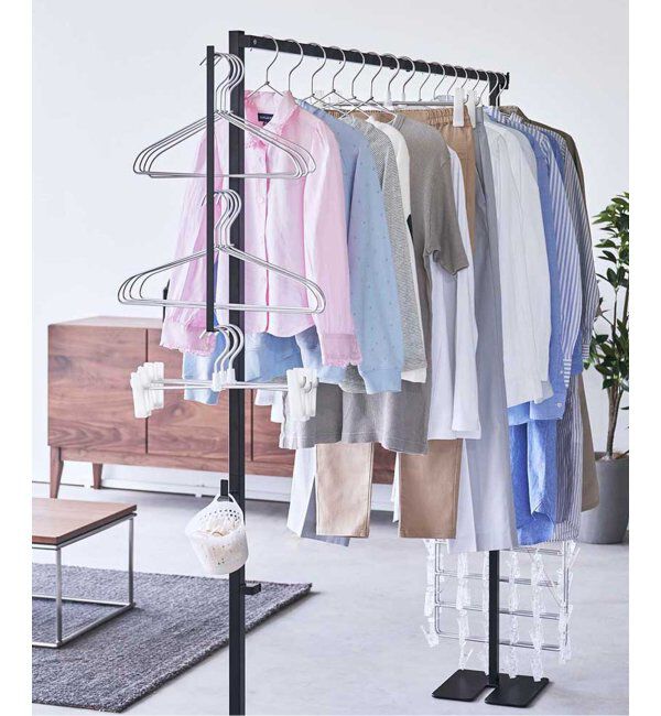 journal standard Furniture「《WEB限定予約》【tower/タワー】折り畳み室内物干し」|トイレタリー・ランドリーグッズ|