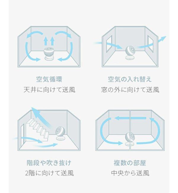 journal standard Furniture「《WEB限定》【AND DECO/アンドデコ】360 circulator i　サーキュレーター」|電化製品|