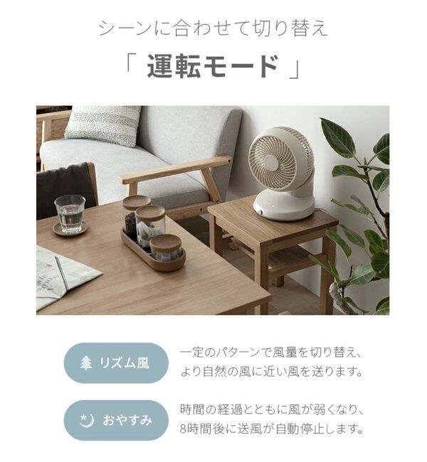 journal standard Furniture「《WEB限定》【AND DECO/アンドデコ】360 circulator i　サーキュレーター」|電化製品|