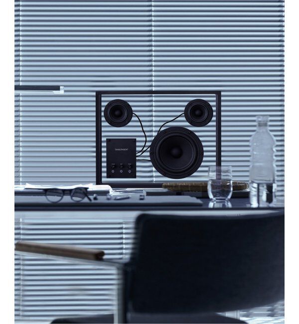 journal standard Furniture「★【TRANSPARENT/トランスペアレント】TRANSPARENT SPEAKER  BK スピーカー」|電化製品|