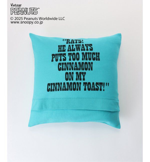 journal standard Furniture「【PEANUTS&times;SPORTS WEAR by JSF】別注 SWEAT CUSHION　クッションカバー」|クッション・クッションカバー|