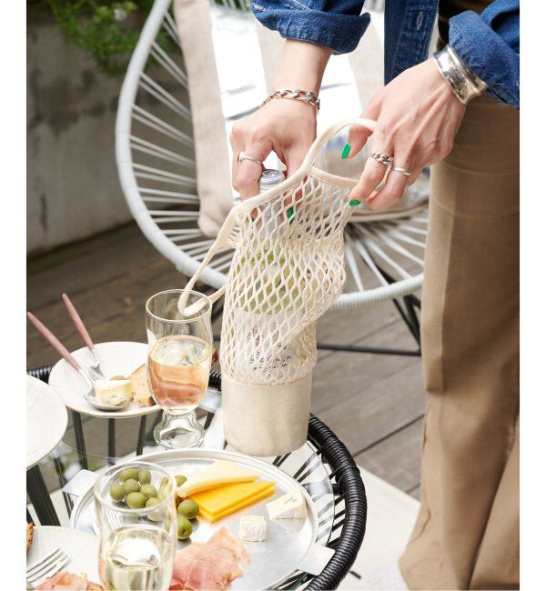 journal standard Furniture「JSF MESH BOTTLE TOTE　ボトルトートバッグ」|トートバッグ|