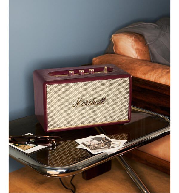journal standard Furniture「★《予約》【Marshall/マーシャル】Acton III Bluetooth Burgundy　スピーカー」|電化製品|ボルドー
